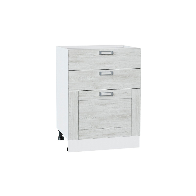 Шкаф нижний с 3-мя ящиками Лофт