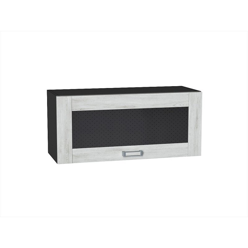 Шкаф верхний горизонтальный остекленный Лофт