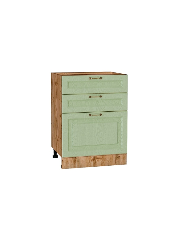 Шкаф нижний с 3-мя ящиками Ницца