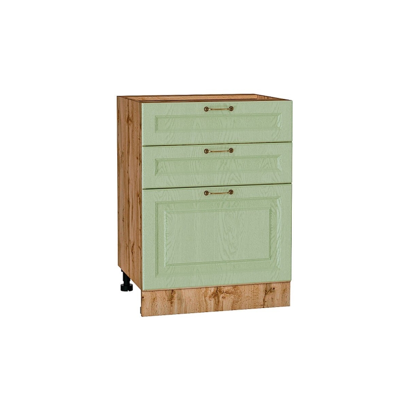 Шкаф нижний с 3-мя ящиками Ницца