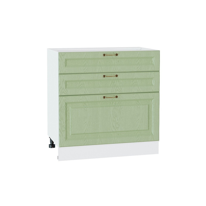 Шкаф нижний с 3-мя ящиками Ницца