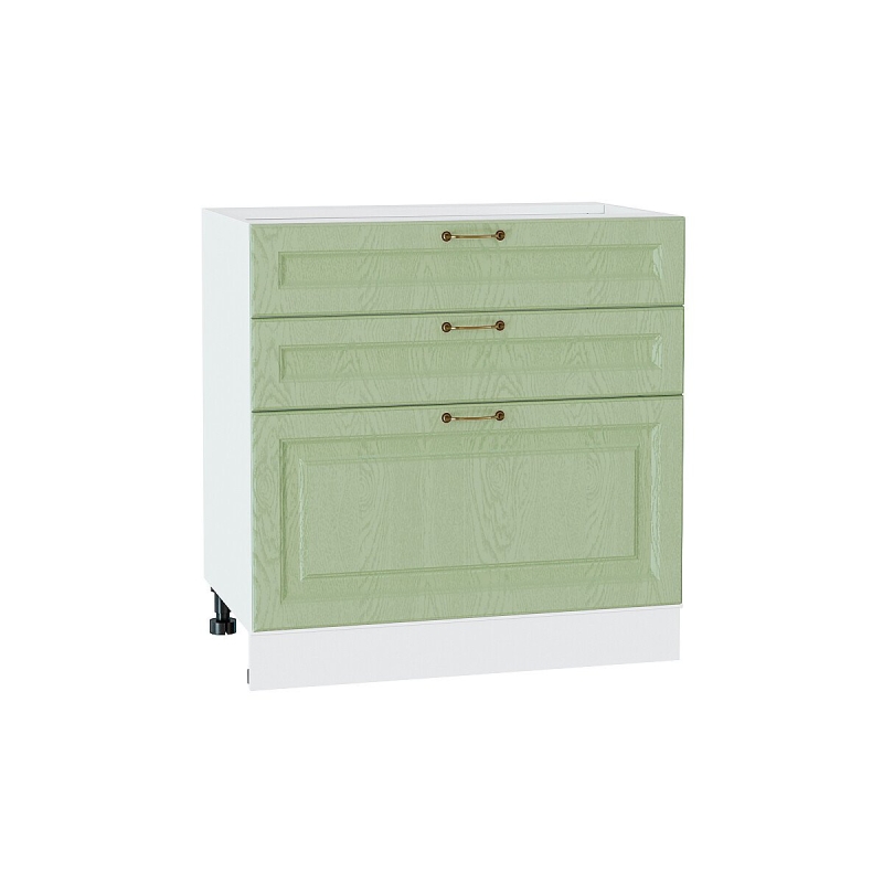 Шкаф нижний с 3-мя ящиками Ницца