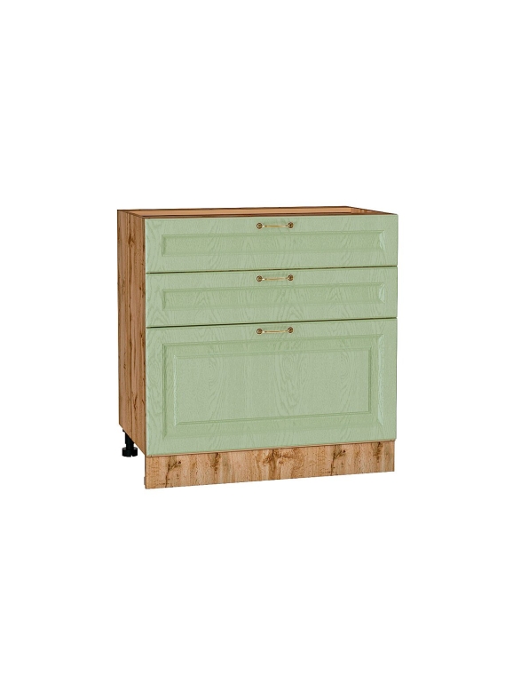 Шкаф нижний с 3-мя ящиками Ницца