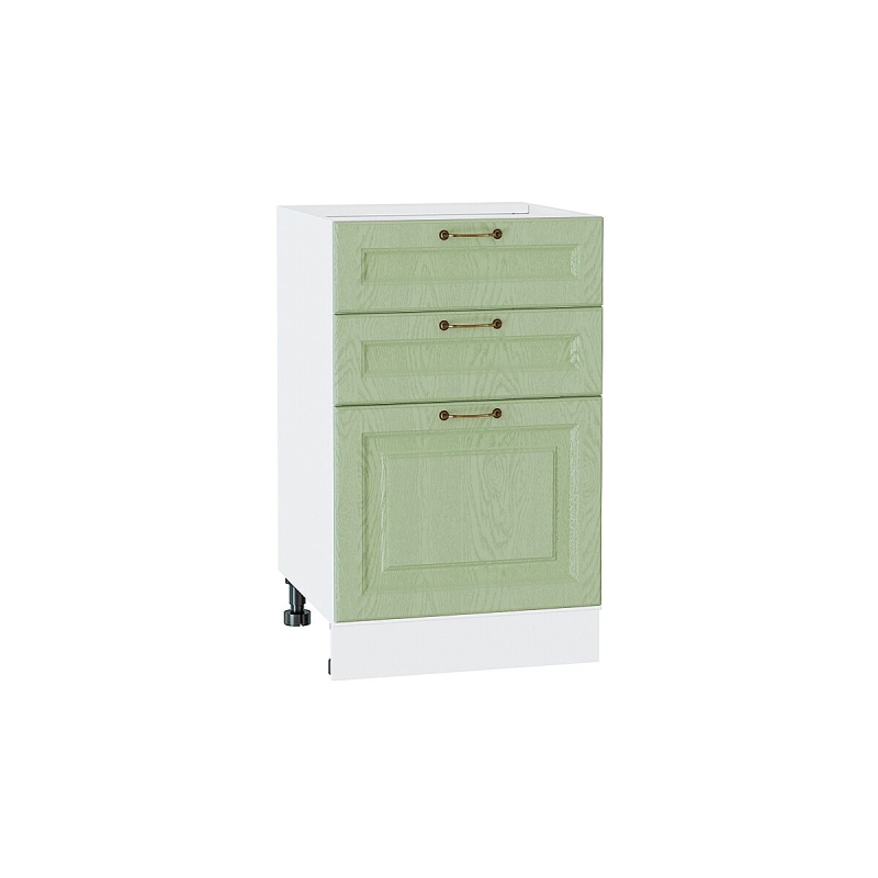 Шкаф нижний с 3-мя ящиками Ницца