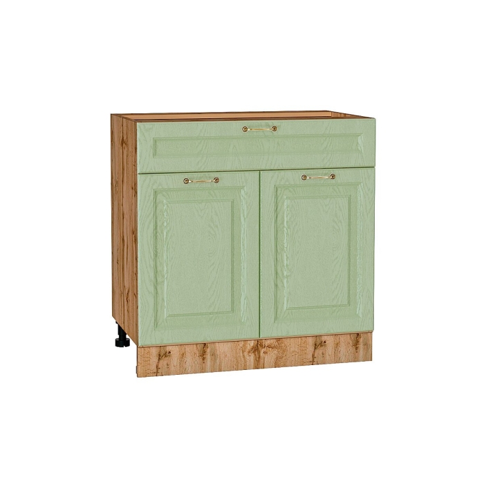 Шкаф нижний с 2-мя дверцами и ящиком Ницца