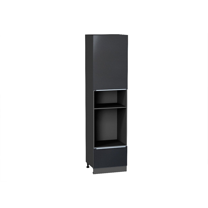 Шкаф пенал с 1-ой дверцей и ящиком под технику Фьюжн