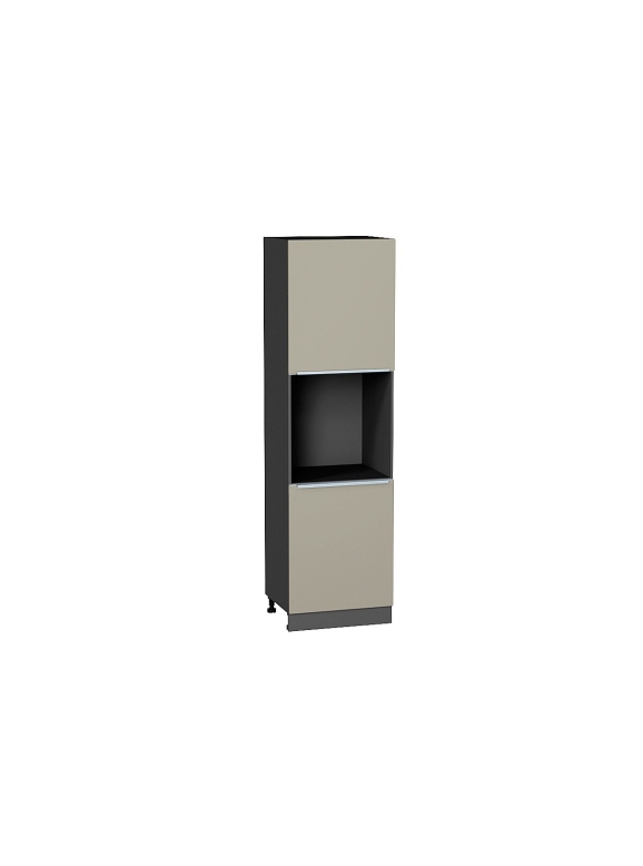 Шкаф пенал с 2-мя дверцами под технику Фьюжн