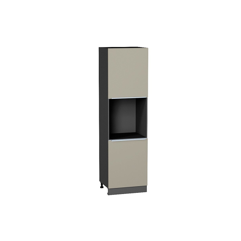 Шкаф пенал с 2-мя дверцами под технику Фьюжн