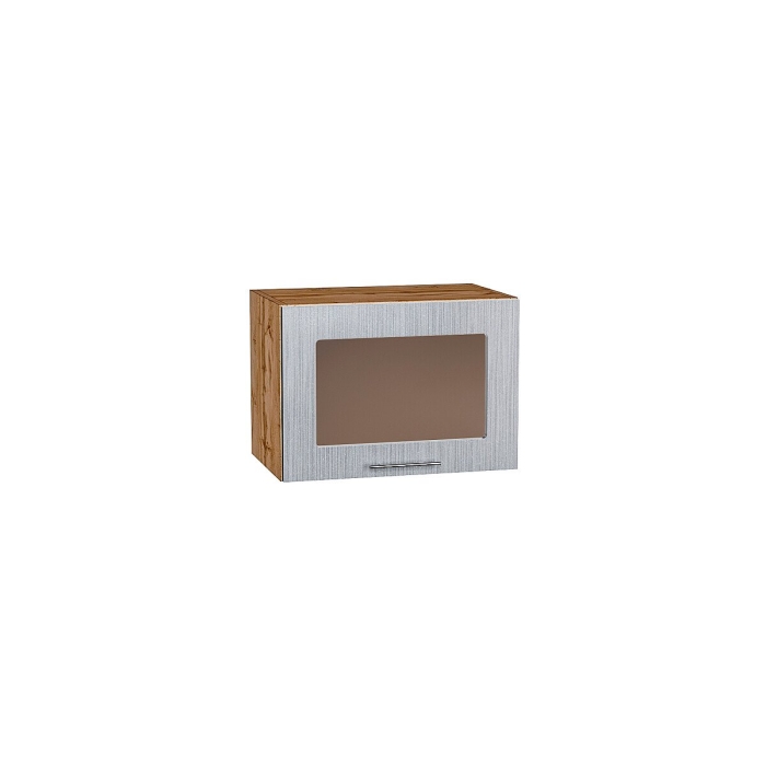 Шкаф верхний горизонтальный остекленный Валерия-М
