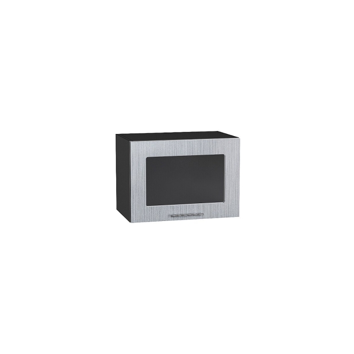 Шкаф верхний горизонтальный остекленный Валерия-М