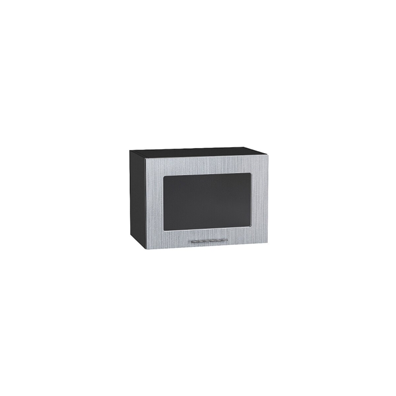 Шкаф верхний горизонтальный остекленный Валерия-М