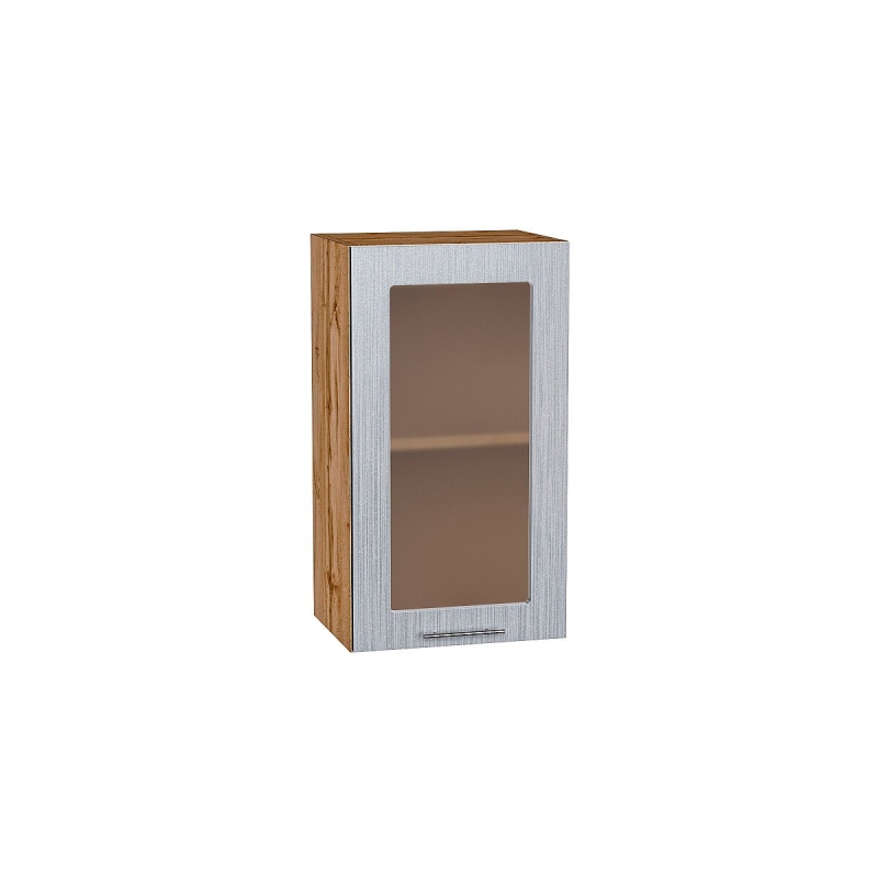 Шкаф верхний с 1-ой остекленной дверцей Валерия-М