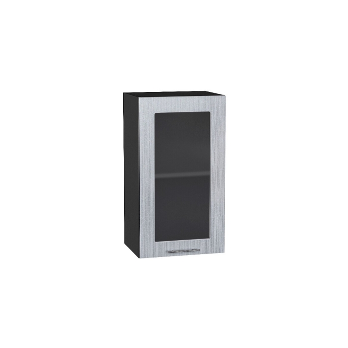 Шкаф верхний с 1-ой остекленной дверцей Валерия-М