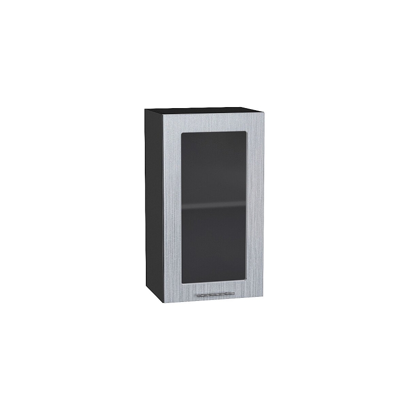 Шкаф верхний с 1-ой остекленной дверцей Валерия-М