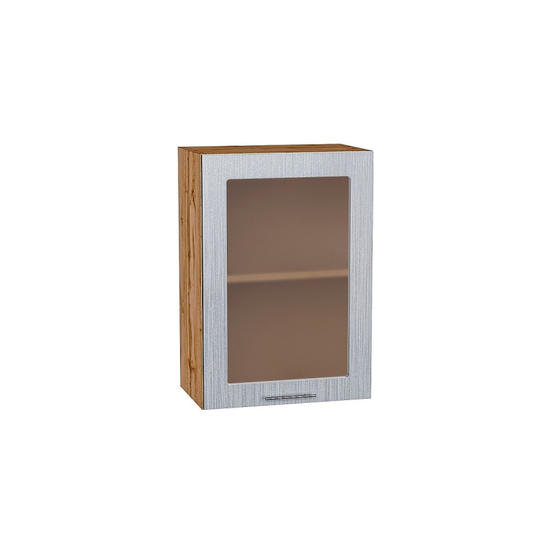 Шкаф верхний с 1-ой остекленной дверцей Валерия-М