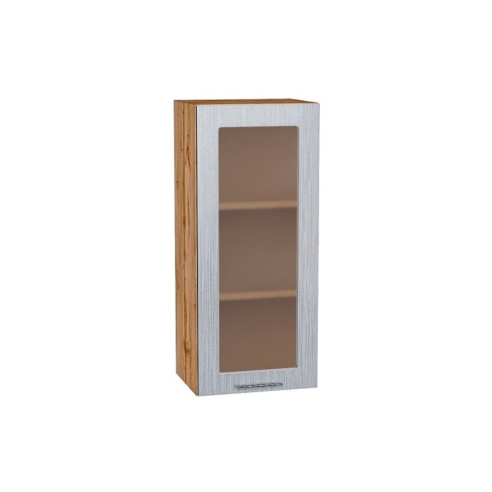Шкаф верхний с 1-ой остекленной дверцей Валерия-М