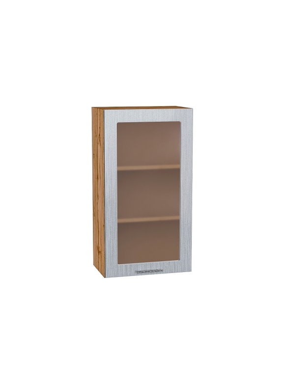 Шкаф верхний с 1-ой остекленной дверцей Валерия-М