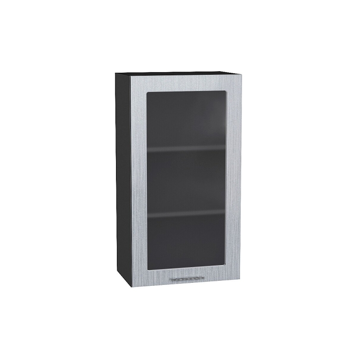 Шкаф верхний с 1-ой остекленной дверцей Валерия-М