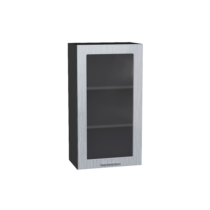 Шкаф верхний с 1-ой остекленной дверцей Валерия-М