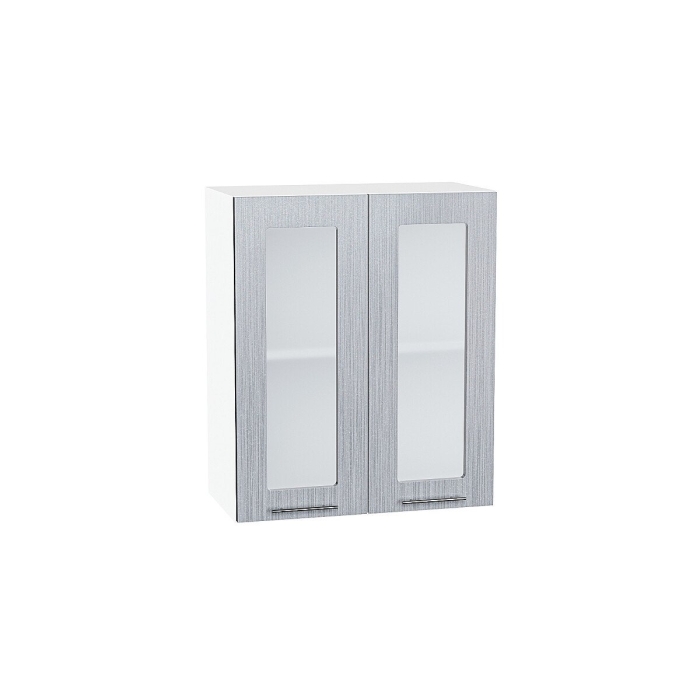 Шкаф верхний с 2-мя остекленными дверцами Валерия-М