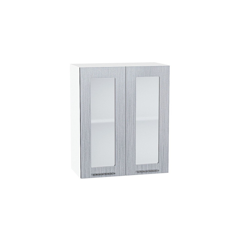 Шкаф верхний с 2-мя остекленными дверцами Валерия-М