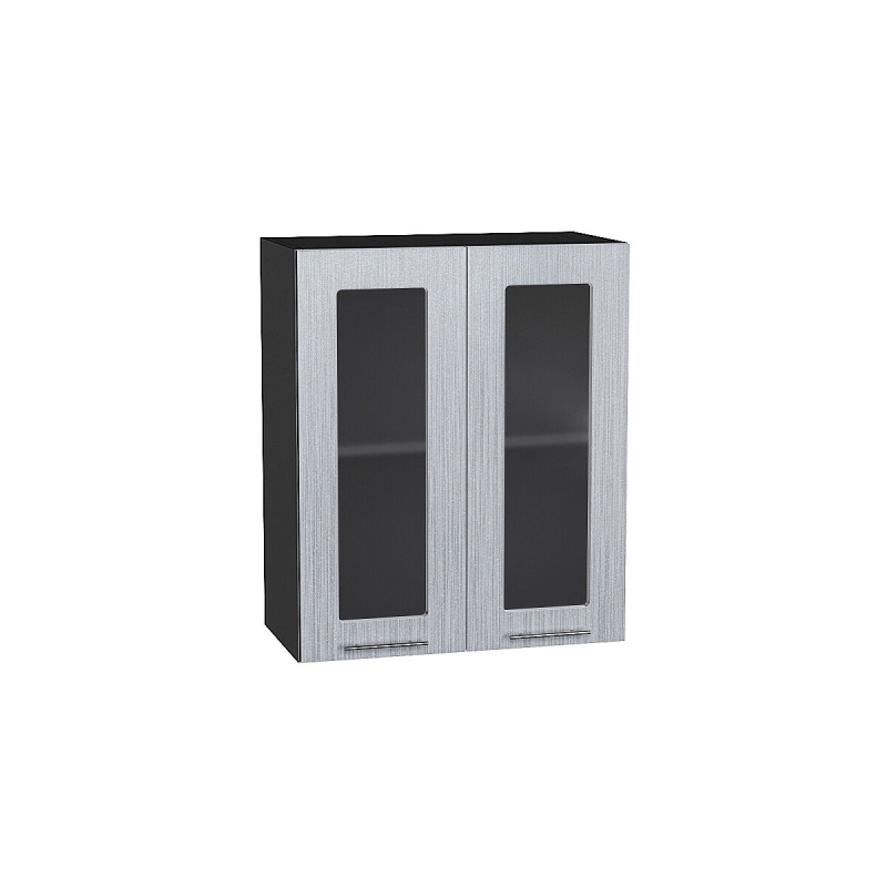 Шкаф верхний с 2-мя остекленными дверцами Валерия-М