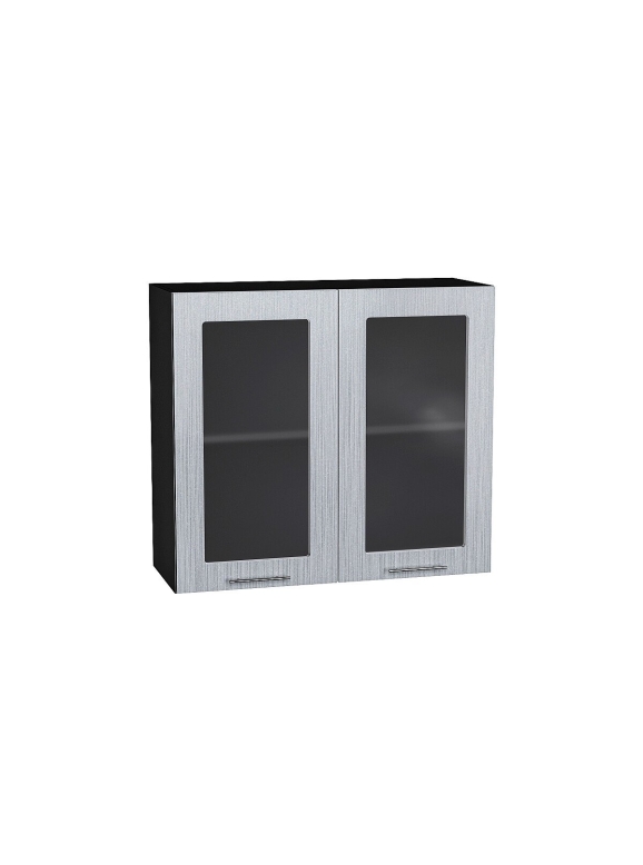 Шкаф верхний с 2-мя остекленными дверцами Валерия-М