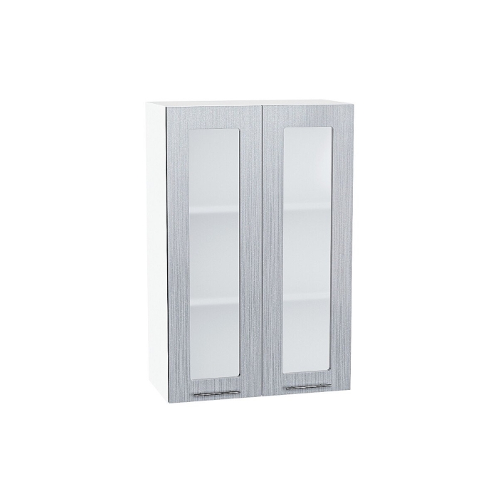 Шкаф верхний с 2-мя остекленными дверцами Валерия-М