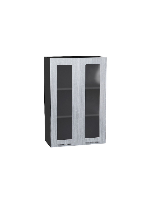 Шкаф верхний с 2-мя остекленными дверцами Валерия-М