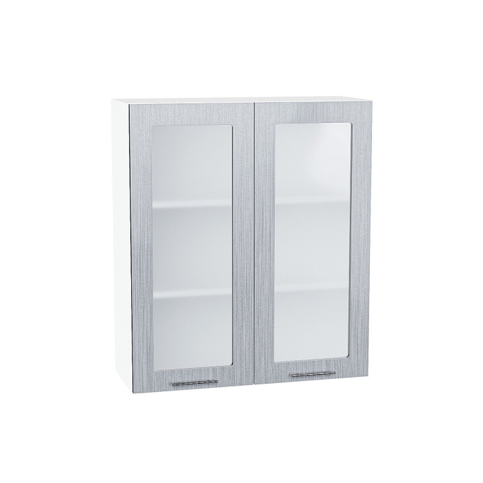 Шкаф верхний с 2-мя остекленными дверцами Валерия-М