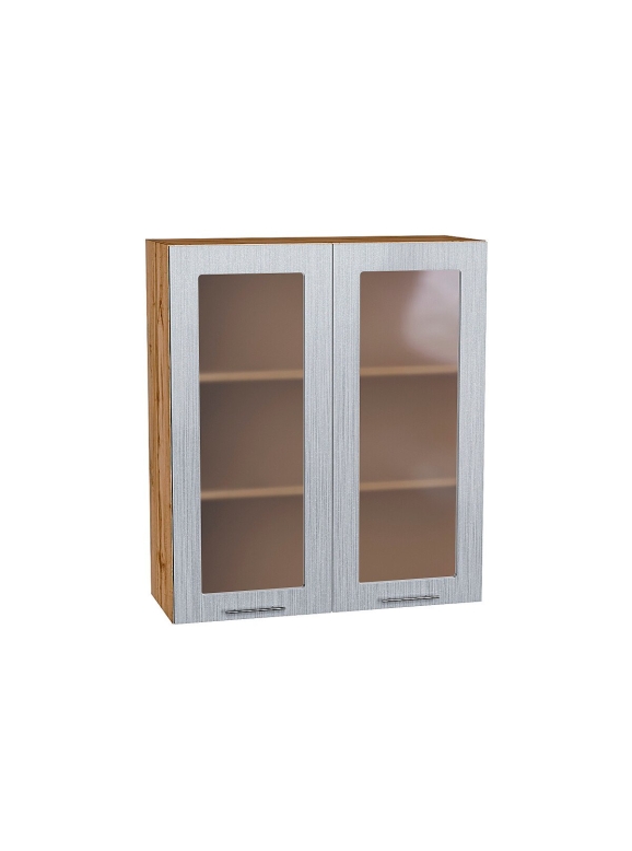 Шкаф верхний с 2-мя остекленными дверцами Валерия-М