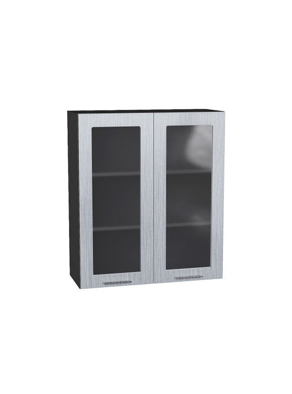 Шкаф верхний с 2-мя остекленными дверцами Валерия-М