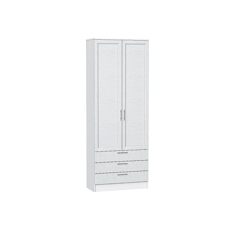 Шкаф двухстворчатый Стиль ШК-803 с ящиками