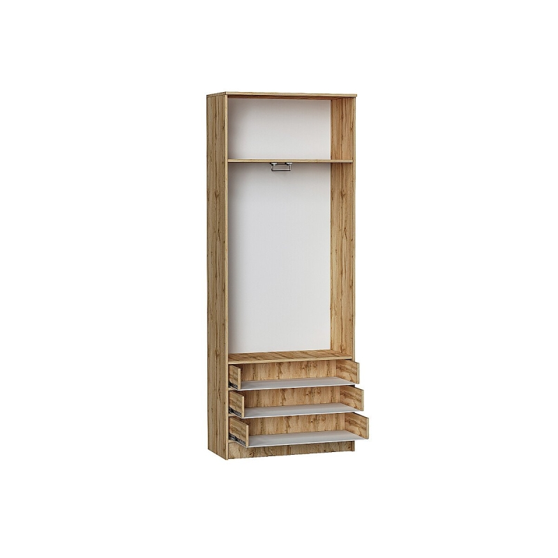 Каркас шкафа двухстворчатого Стиль ШК-803 с ящиками