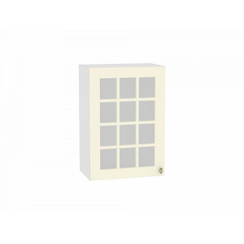 Шкаф верхний с 1-ой остекленной дверцей Прованс