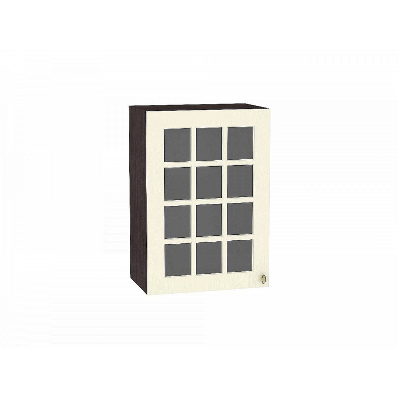 Шкаф верхний с 1-ой остекленной дверцей Прованс