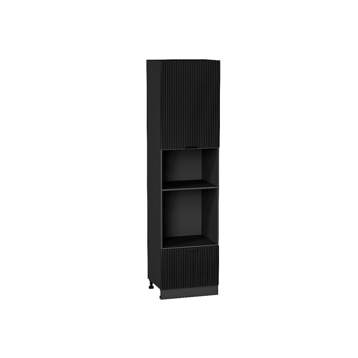 Шкаф пенал с 1-ой дверцей и ящиком под технику Евро Лайн