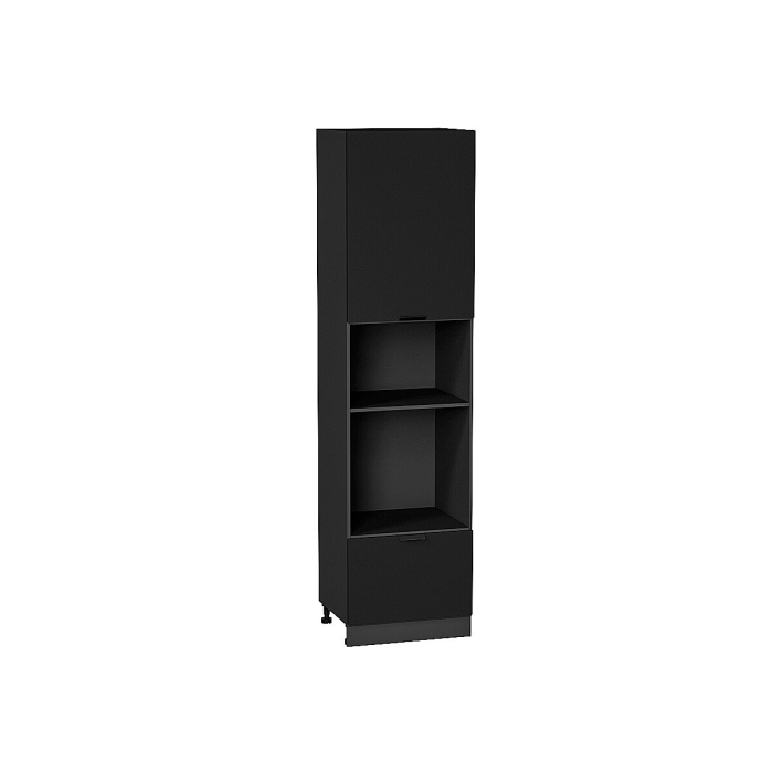 Шкаф пенал с 1-ой дверцей и ящиком под технику Евро