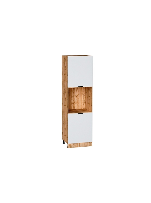 Шкаф пенал с 2-мя дверцами под технику Евро