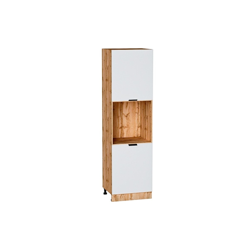 Шкаф пенал с 2-мя дверцами под технику Евро