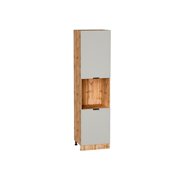 Шкаф пенал с 2-мя дверцами под технику Евро