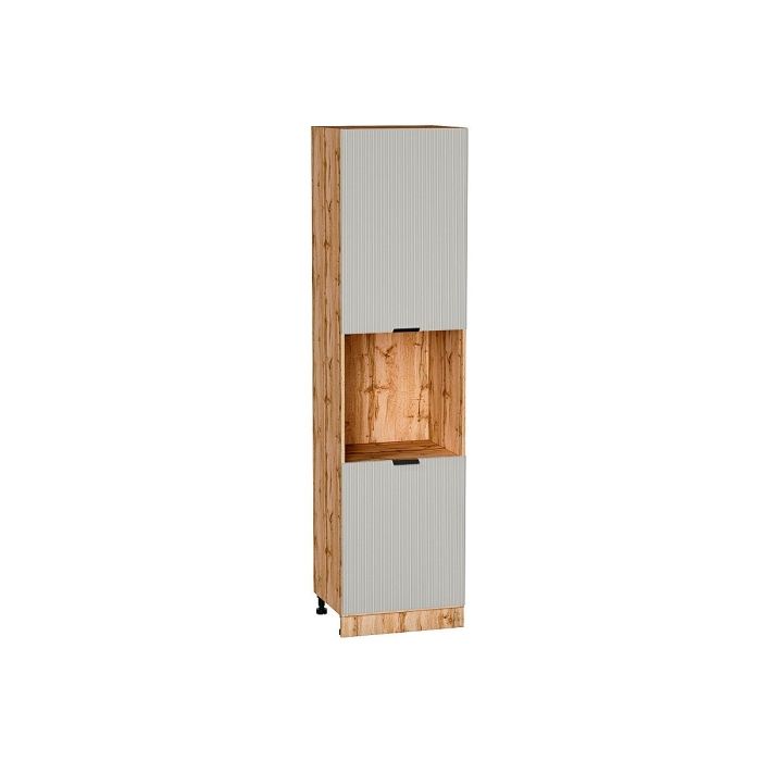 Шкаф пенал с 2-мя дверцами под технику Евро Лайн