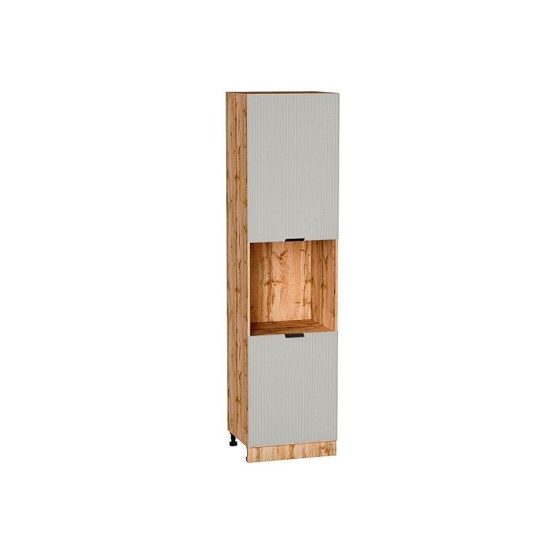 Шкаф пенал с 2-мя дверцами под технику Евро Лайн