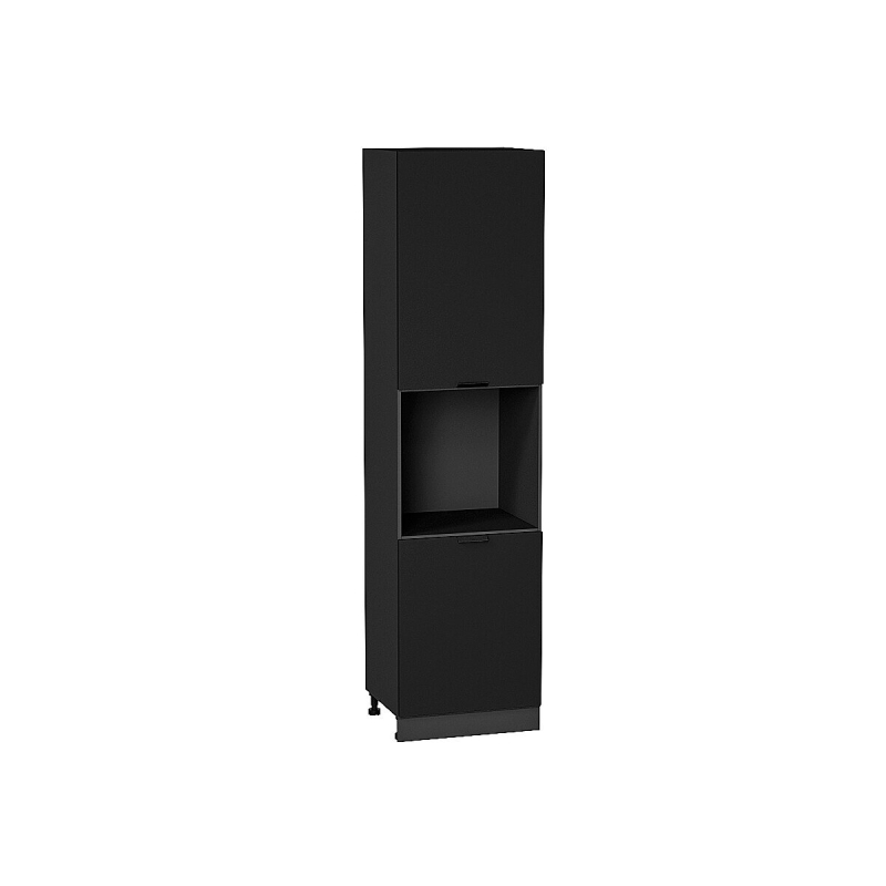 Шкаф пенал с 2-мя дверцами под технику Евро