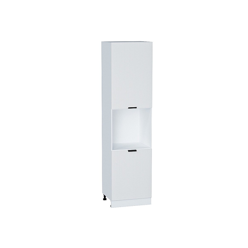 Шкаф пенал с 2-мя дверцами под технику Евро Лайн