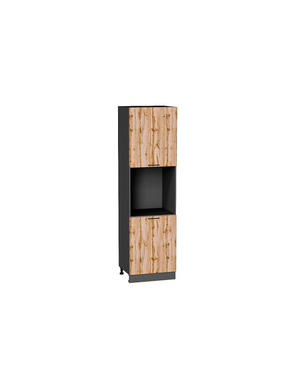 Шкаф пенал с 2-мя дверцами под технику Флэт