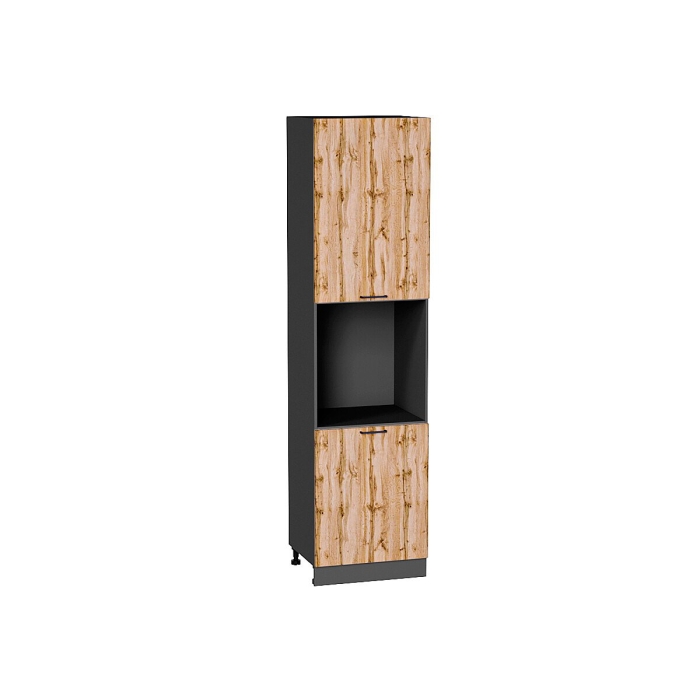 Шкаф пенал с 2-мя дверцами под технику Флэт