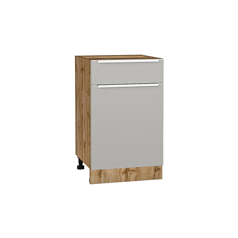 Шкаф нижний с 1-ой дверцей и ящиком Фьюжн