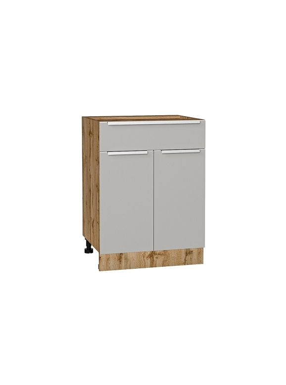 Шкаф нижний с 2-мя дверцами и ящиком Фьюжн