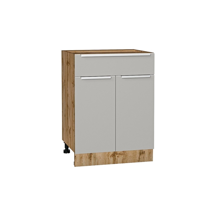 Шкаф нижний с 2-мя дверцами и ящиком Фьюжн